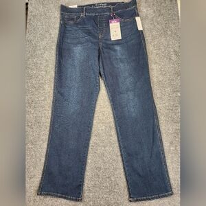 Gloria Vanderbilt Shape Effect High Rise Straight Leg Jeans Kansas Plus 16 NWT